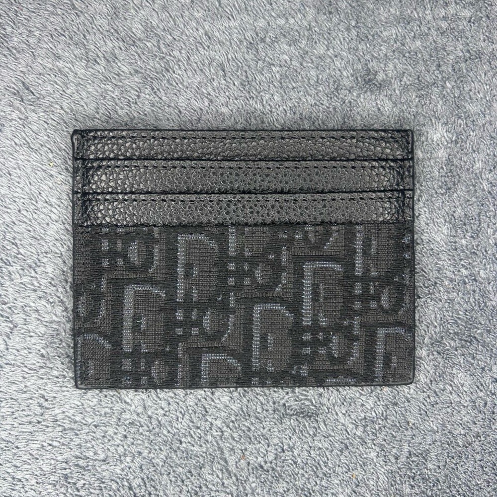 Dior Black Card Holder - Picture 2 of 8